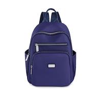 Kleine Rucksack Für Damen Mädchen Nylon Wasserdicht Lässiger Tagesrucksack Schultaschen Anti Diebstahl Purplish blue