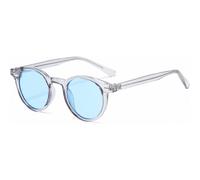 Kleine, runde Vintage-Sonnenbrille für Damen und Herren, klassischer Unisex-Retro-Stil der 70er Jahre, UV400-Schutz