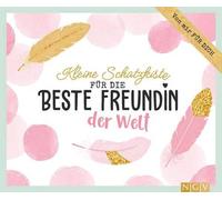 Kleine Schatzkiste für die beste Freundin der Welt. Verschenkbox für beste Freundinnen