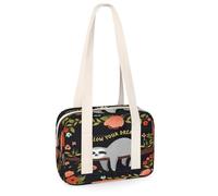 Kleine Sporttasche mit niedlichem Faultier-Druck, Mini-Turnbeutel, leicht, lässig, für Reisen, Sport, Organizer, Tasche für Kinder, Mädchen, Jungen, Damen, Herren