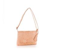 Kork-Deko Kleine, schlichte Umhängetasche naturkorkfarben mit Schultergurt