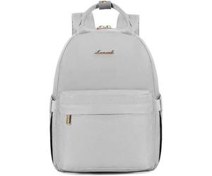 Kleiner Damen Rucksack 2in1 Mini Backpack Tagesrucksack Grau 11 Zoll