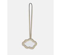 Kleiner Spiegel-Anhänger in Wolkenform beige