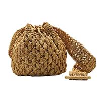 Kleiner Strandbeutel handgefertigte Tailentasche gewebte Tasche Mode gewebte Tasche