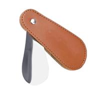 Kleines Schuhhorn - Schuhhelfer, Reisewerkzeug | Taschenschuhhorn mit PU Leder Cover Boot Schuhlöffel, für Männer Frauen Kinder Reise und bequeme Schuhe Hilfsmittel tragbare Schuhhilfevorrichtung