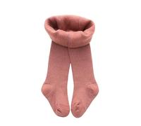 Kleinkind Baby Mädchen Fleece Gefüttert Warme Leggings Thermo Strumpfhosen mit Fuß, Dehnbare Strumpfhosen Für Winter Strumpf Leggings Winterstrumpfhosen Strick Socken Weiche, 6 Monate- (12-24 Months)