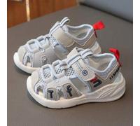 Kleinkind Jungen/Mädchen Slip-On Sommer Mode Sport Sandalen, bequeme rutschfeste Anti-Kick Outdoor Lässig Flache Slides, Kinder Spiel/Urlaubs Sandalen