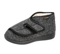 Fischer Unisex Bad Wiessee Hausschuh, Dunkelgrau, 42 EU