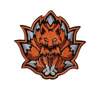 Klett Patches Taktische Fuchs Stickerei Hook Patch Moral Aufnäher Applikation Für Militär Kleidung Rucksack Baseballkappe Uniform Weste