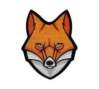 Klett Patches, Taktische Fuchs Stickerei Moral Aufnäher Hook Patch Mit Klettverschluss Für DIY Kleidung Rucksack Baseballkappe Uniform