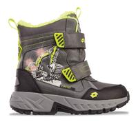 Klettboot LOTTO, Mädchen, Gr. 31, gelb (grau, fr.gelb), Synthetik, Schuhe, - mit Print und LEDs an der Außenseite (41115660-31) grau, fr.gelb