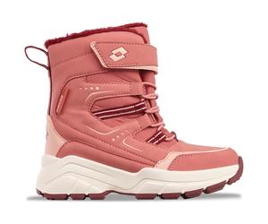 Klettboot LOTTO, Mädchen, Gr. 32, rosa (dunkelrose, rose), Synthetik, mehrfarbig, Schuhe, - mit kuschelig-wärmendem Innenfutter (48333903-32) dunkelrose, rose
