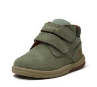 Klettboot TIMBERLAND "TODDLE TRACKS - MID HOOK & LOOP BOOT", Mädchen, Gr. 25, grün (light grün suede), Leder, Schuhe, Winterstiefel, Winterboots, Snowboots, Winterschuhe, für Kinder (68690736-25) ligh
