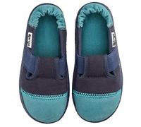 Nanga Jungen Unisex Kinder Klette dunkelblau 2.0 Hausschuh, Petrol, blau, 28 EU