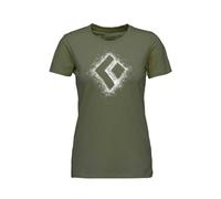 Kletter-T-Shirt Black Diamond Chalked Up 2.0 Short Sleeve Tee (Tundra) Women M
