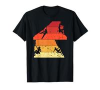 Kletterer Bouldern Extremsport Outdoor Abenteuer T-Shirt