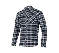 La Sportiva - Rambler Flannel Shirt - Hemd, Gr. M, grau (Black/LimePunch)