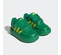 Klettschuh ADIDAS SPORTSWEAR "ADIDAS X DISNEY MONSTERS INC. KIDS", Gr. 25, grün (grün, solar slime, core schwarz), Synthetik, Schuhe Klettschuh, für Kinder (98501827-25) grün, solar slime, core schwar