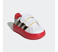 adidas Sportswear x Disney Mickey Mouse Grand Court Sneaker Kinder JQ8070 - cloud white/core black/bold gold 21