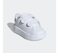 Klettschuh ADIDAS SPORTSWEAR "ADVANTAGE KIDS", Kinder, Gr. 27, weiß (cloud weiß, cloud weiß, cloud weiß), Synthetik, Schuhe Klettschuh, Design auf den Spuren des adidas Stan Smith, für Kinder (4295611