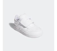 Klettschuh ADIDAS SPORTSWEAR "HOOPS 4.0 KIDS", Kinder, Gr. 27, weiß (cloud weiß, cloud weiß, cloud weiß), Synthetik, Schuhe Klettschuh, für Kinder (36048426-27) cloud weiß, cloud weiß, cloud weiß