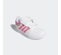 adidas Hoops 4.0 Sneaker Kinder JI0907 - cloud white/pink fusion/grey two 34