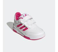 adidas Jungen Unisex Kinder Tensaur Hook and Loop Shoes Laufschuhe, Cloud White/Real Magenta/Black, 22 EU