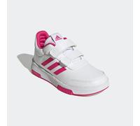 Klettschuh ADIDAS SPORTSWEAR "TENSAUR HOOK AND LOOP" Gr. 32, pink (cloud weiß, team real magenta, core schwarz), Schuhe, Mädchen, 32, Synthetik, Textil, Klettschuh (44541735-32) cloud weiß, team real