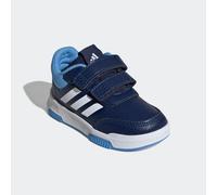 Klettschuh ADIDAS SPORTSWEAR "TENSAUR HOOK AND LOOP", Mädchen, Gr. 23, blau (dunkelblau, cloud weiß, blau burst), Synthetik, Textil, Schuhe Klettschuh, für Kinder mit Klettverschluss (27190647-23) dun