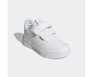 Klettschuh ADIDAS SPORTSWEAR "TENSAUR HOOK AND LOOP", Mädchen, Gr. 35, weiß (cloud weiß, cloud weiß, grau one), Synthetik, Textil, Schuhe Klettschuh, für Kinder & Jugendliche (46875351-35) cloud weiß,