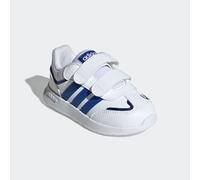 Klettschuh ADIDAS SPORTSWEAR "TENSAUR SWITCH KIDS", Kinder, Gr. 24, weiß (cloud weiß, royal blau, dunkelblau), Synthetik, Textil, Schuhe Klettschuh, für Kinder (39970225-24) cloud weiß, royal blau, du