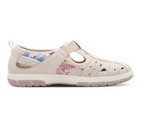 Klettschuh JANA, Damen, Gr. 39, beige, Lederimitat, Textil, Schuhe Klettschuh (97844054-39) beige