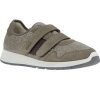 Klettschuh beige 5,5 Polyester, Veloursleder