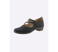 Klettschuh CLASSIC BASICS, Damen, Gr. 39, blau (marine), Nubukleder, Schuhe Klettschuh (61690255-39) marine