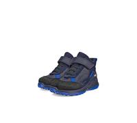 Klettschuh ECCO "ECCO RECEPTOR XP K", Kinder, Gr. 35, Textil, blau (blau, schwarz), Leder, Textil, Schuhe Klettschuh, Winterboots, Winterstiefel, Outdoorschuh mit waterproof (49235938-35) blau, schwar