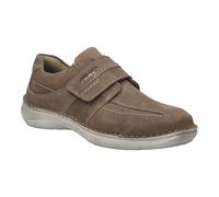 Klettschuh JOSEF SEIBEL "New Anvers 02", Herren, Gr. 42, brasil, Leder, Schuhe Klettschuh, Halbschuh, Freizeitschuh, Komfortschuh in Weite K (=extraweit) (84245416-42) brasil