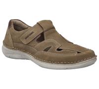 Josef Seibel Herren Kletthalbschuhe New Anvers 81,Weite K (Extra weit),Wechselfußbett,Freizeitschuhe,Sportschuhe,Sand,41 EU