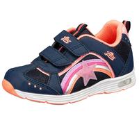 Lico Mädchen Rainbow V Blinky Sneaker, marine/lachs, 27 EU