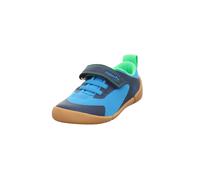Klettschuh SUPERFIT "VENTO WMS: weit", Kinder, Gr. 27, blau, hellgrün, Lederimitat, Textil, Schuhe Klettschuh, Klettschuh, WMS: weit V, Größenschablone zum Download (28385219-27) blau, hellgrün