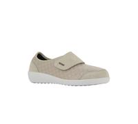 Klettschuh VAROMED, Damen, Gr. 4,5, beige, Veloursleder, Schuhe Klettschuh (98240369-4,5) beige
