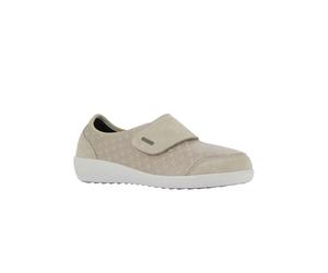 Klettschuh VAROMED, Damen, Gr. 4,5, beige, Veloursleder, Schuhe Klettschuh (98240369-4,5) beige