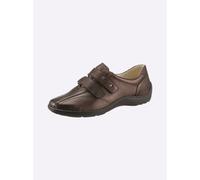 Klettschuh WALDLÄUFER, Damen, Gr. 5,5, braun, Glattleder, Basic, Schuhe Klettschuh (12366354-5,5) braun