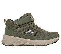 Klettstiefel SKECHERS "SKECHERS ELITE SPORT TREAD", Jungen, Gr. 37, Textil, grün (olivgrün), Lederimitat, Schuhe Klettstiefel, mit Klettverschluss, Größenschablone zum Download (50901354-37) olivgrün