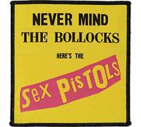Klicnow Aufnäher Sex Pistols Never Mind The Bollocks, 10 cm x 10,5 cm