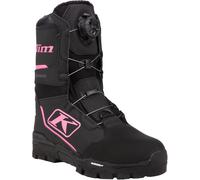 Klim Aurora GTX BOA 2023 Damen Snowmobil Stiefel, schwarz-pink, Größe 45