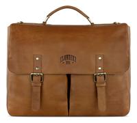 KLONDIKE 1896 Rush Louis Briefcase Cognac