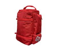 KMGDM Geräumiger praktischer Reiserucksack, wandelbare Umhängetasche, Turnbeutel mit Organisationstaschen, wasserabweisend, Oxford-Oxford-Gewebe, Turnrucksack, rot, Medium