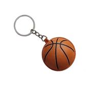 kmgfsd Leder Schlüsselanhänger mit Basketball Fußball Baseball Sport Thema für Geschenkkarten, Schlüsselanhänger und Rucksackanhänger, Rucksack Schlüsselanhänger