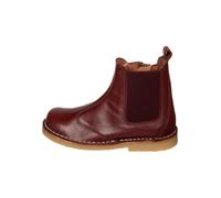 kmins Leder-Chelsea-Boots in Dunkelrot - Größe 27 | Kinderstiefeletten