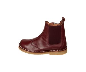 kmins Leder-Chelsea-Boots in Dunkelrot - Größe 33 | Kinderstiefeletten